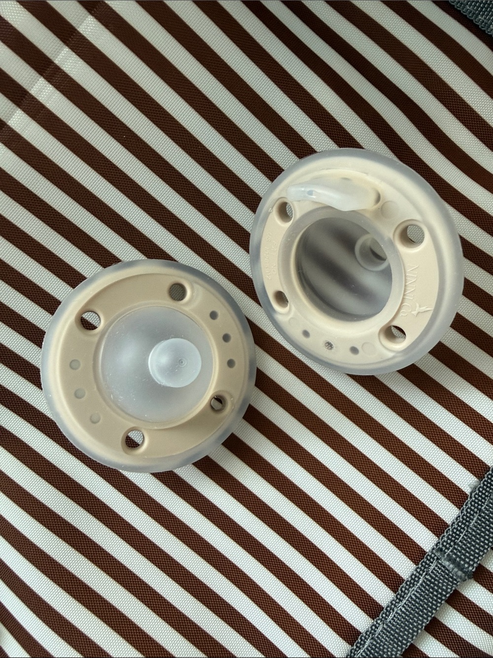 Ninni co Pacifier Creme 2 Pack